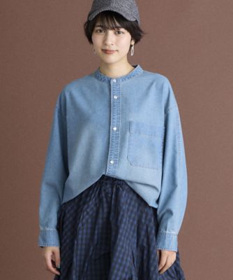 《ＩＮＥＤ　ＣＬＡＲＯ》６．５ｏｚデニムシャツ（７１４３１８１５０２）
