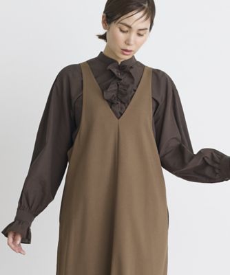 《ＩＮＥＤ　ＣＬＡＲＯ》フロントフリルシャツ（７１４３１８１５０３）