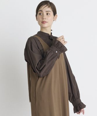 《ＩＮＥＤ　ＣＬＡＲＯ》フロントフリルシャツ（７１４３１８１５０３）