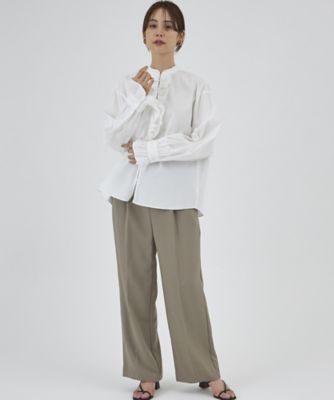 《ＩＮＥＤ　ＣＬＡＲＯ》フロントフリルシャツ（７１４３１８１５０３）