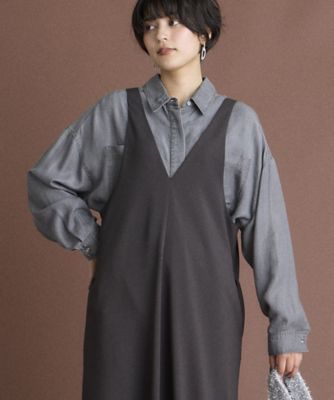《ＩＮＥＤ　ＣＬＡＲＯ》セルロースデニムシャツ（７１４３１８１５０５）