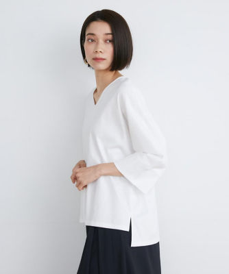 ＜INED (Women)＞Ｖネックドルマンカットソー（７１４３１９０００６）