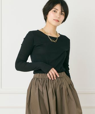 クルーネックロングスリーブトップス（７１４３１９０００８）