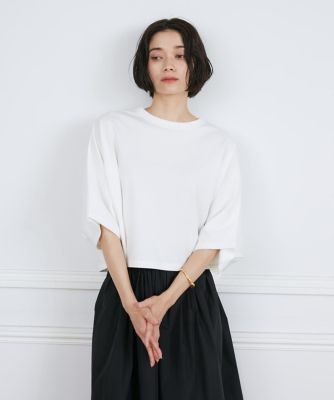 ミニ裏毛クロップドトップス（７１４３１９０００９）