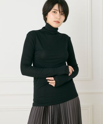 INED / イネド スキッパーデザイントップス（ストライプ