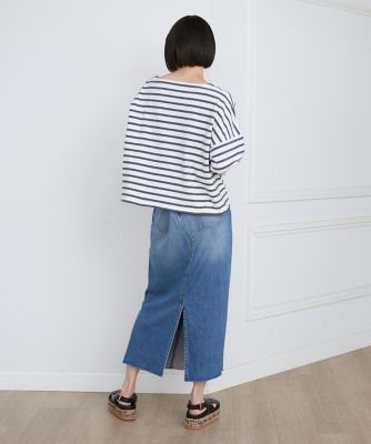 《ＳＵＰＥＲＩＯＲ　ＣＬＯＳＥＴ》ＰＥＴＩＴ　ＣＯＰＡＩＮ　ＣＯＵＲＴ別注ボーダーＴシャツ《Ｌｅ　ｍｉｎｏｒ》（７１４３１９０６０１）