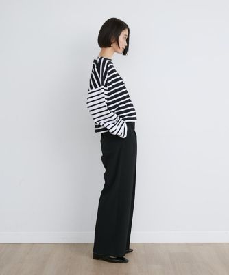 《ＳＵＰＥＲＩＯＲ　ＣＬＯＳＥＴ》ＰＥＴＩＴ　ＣＯＰＡＩＮ　ＣＯＵＲＴ別注ボーダーＴシャツ《Ｌｅ　ｍｉｎｏｒ》（７１４３１９０６０１）