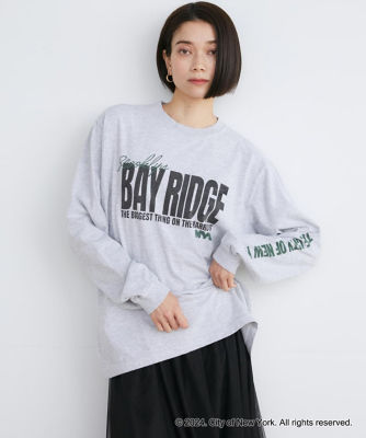 ＜SUPERIOR CLOSET (Women)＞《ＳＵＰＥＲＩＯＲ　ＣＬＯＳＥＴ》ＮＹＣロングスリーブグラフィックＴシャツ《ＧＯＯＤ　ＲＯＣＫ　ＳＰＥＥＤ》　（７１４３１９０６１１）