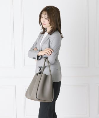Atelier leather largeバッグ《FEEL AND