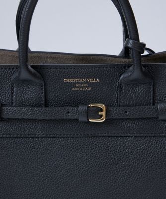 《ＳＵＰＥＲＩＯＲ　ＣＬＯＳＥＴ》ポーチ付きレザートートバッグ《ＣＨＲＩＳＴＩＡＮ　ＶＩＬＬＡ》（７１４３２０６６２７）