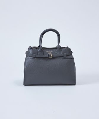 ＜SUPERIOR CLOSET (Women)＞《ＳＵＰＥＲＩＯＲ　ＣＬＯＳＥＴ》ポーチ付きミニレザートートバッグ《ＣＨＲＩＳＴＩＡＮ　ＶＩＬＬＡ》（７１４３２０６６２８）
