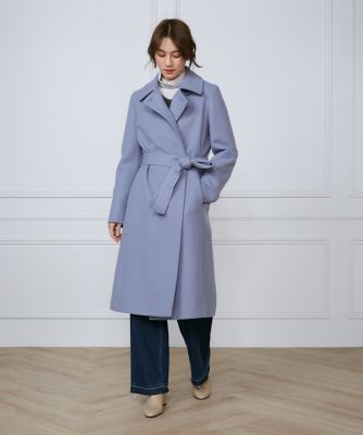 メルトンラップコート（7144111007） | INED (Women