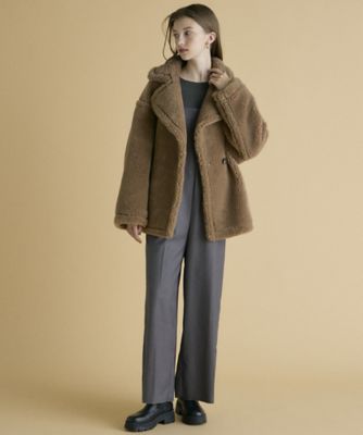 INED CLARO》ボアミドルコート（7144112501 