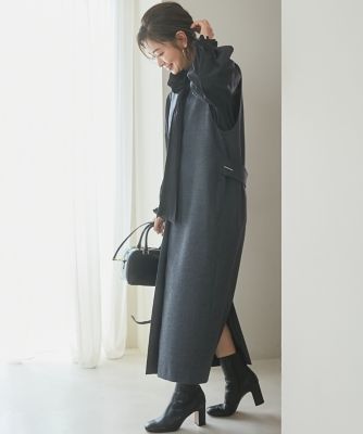 《三尋木奈保コラボ》レイヤード自在コクーンワンピース（７１４４１２１００５）