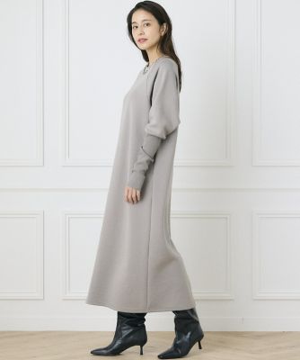 《ＩＮＥＤ　ＣＬＡＲＯ》リブ切り替えワンピース（７１４４１２１５０５）