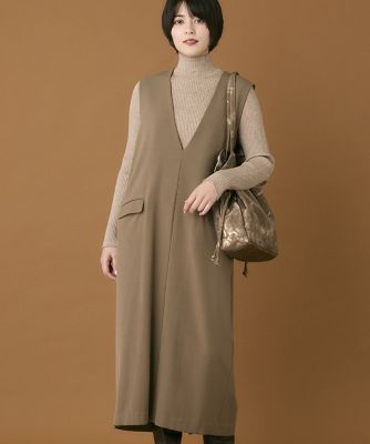 INED CLARO》裏起毛ジャンパースカート