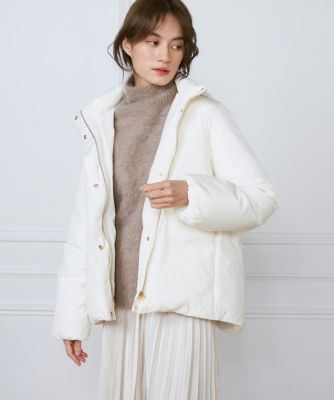 INED L (Women/大きいサイズ)/イネドＬ 《大きいサイズ》ショートダウン2WAYコート《Re:DOWN》(7144146803)