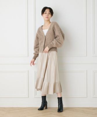 ダイヤモンド加工プリーツスカート（７１４４１５２０２０）