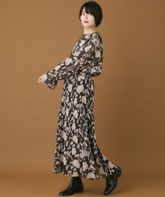 《ＩＮＥＤ　ＣＬＡＲＯ》カットジャガードスカート（７１４４１５２５１３）