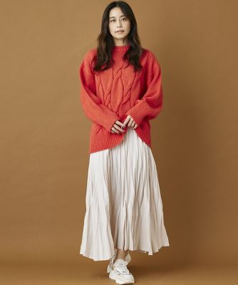 《ＩＮＥＤ　ＣＬＡＲＯ》デシンプリーツスカート（７１４４１５２５２４）