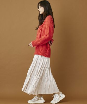 《ＩＮＥＤ　ＣＬＡＲＯ》デシンプリーツスカート（７１４４１５２５２４）