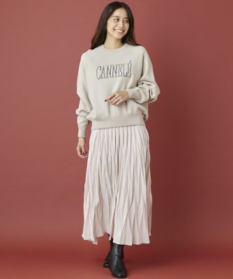 《ＩＮＥＤ　ＣＬＡＲＯ》デシンプリーツスカート（７１４４１５２５２４）