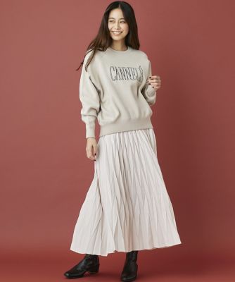 《ＩＮＥＤ　ＣＬＡＲＯ》デシンプリーツスカート（７１４４１５２５２４）