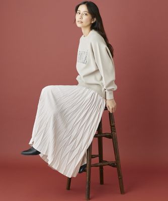 《ＩＮＥＤ　ＣＬＡＲＯ》デシンプリーツスカート（７１４４１５２５２４）