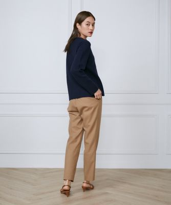 ワンタックテーパードパンツ（７１４４１６１０１４）