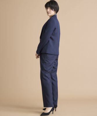 《ＩＮＥＤ　ＣＬＡＲＯ》シャークスキンツイードパンツ（７１４４１６１５０３）