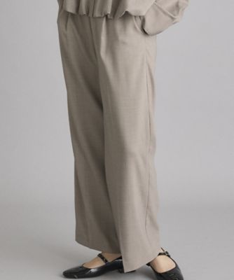 《ＩＮＥＤ　ＣＬＡＲＯ》ボリュームタックワイドパンツ（７１４４１６１５１２）