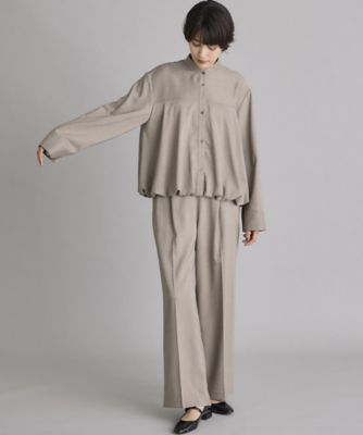 《ＩＮＥＤ　ＣＬＡＲＯ》ボリュームタックワイドパンツ（７１４４１６１５１２）