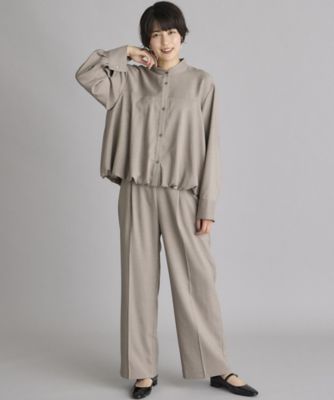 《ＩＮＥＤ　ＣＬＡＲＯ》ボリュームタックワイドパンツ（７１４４１６１５１２）