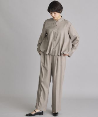 《ＩＮＥＤ　ＣＬＡＲＯ》ボリュームタックワイドパンツ（７１４４１６１５１２）