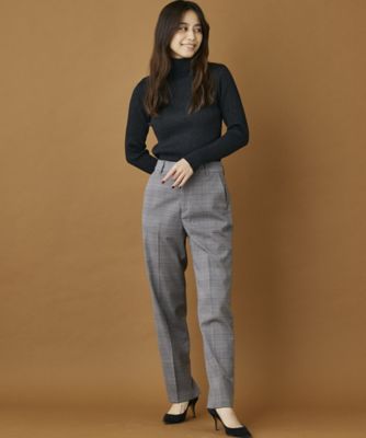 《ＩＮＥＤ　ＣＬＡＲＯ》グレンチェックパンツ（７１４４１６１５１３）