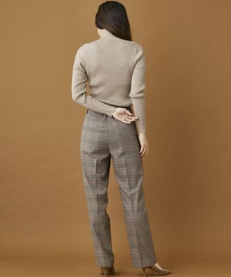 《ＩＮＥＤ　ＣＬＡＲＯ》グレンチェックパンツ（７１４４１６１５１３）