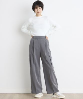 《ＩＮＥＤ　ＣＬＡＲＯ》ストレッチカーゴパンツ（７１４４１６１５１４）