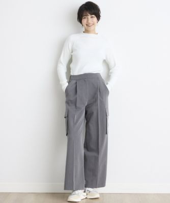 《ＩＮＥＤ　ＣＬＡＲＯ》ストレッチカーゴパンツ（７１４４１６１５１４）