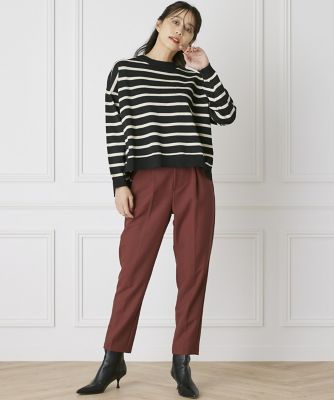 《ＩＮＥＤ　ＣＬＡＲＯ》イージーテーパードパンツ（７１４４１６１５１８）
