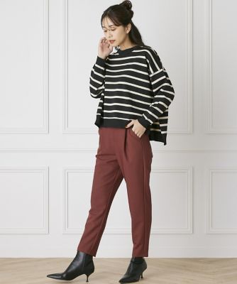 《ＩＮＥＤ　ＣＬＡＲＯ》イージーテーパードパンツ（７１４４１６１５１８）
