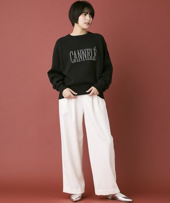 《ＩＮＥＤ　ＣＬＡＲＯ》ボンディングワイドパンツ（７１４４１６１５２１）