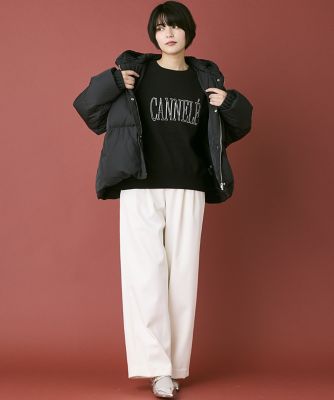 《ＩＮＥＤ　ＣＬＡＲＯ》ボンディングワイドパンツ（７１４４１６１５２１）