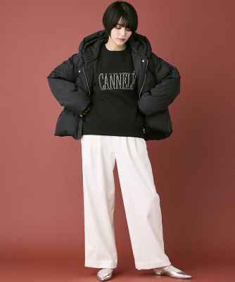 《ＩＮＥＤ　ＣＬＡＲＯ》ボンディングワイドパンツ（７１４４１６１５２１）