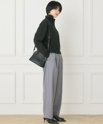 《ＩＮＥＤ　ＣＬＡＲＯ》カーブタックパンツ（７１４４１６１５２３）