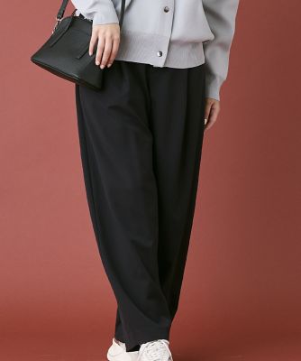 《ＩＮＥＤ　ＣＬＡＲＯ》カーブタックパンツ（７１４４１６１５２３）