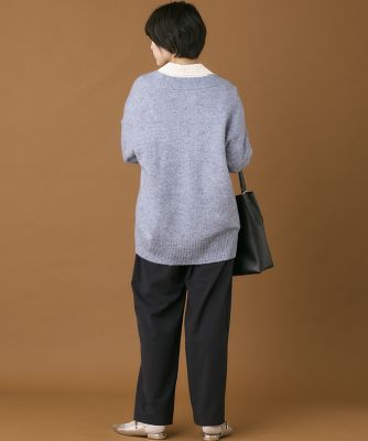 《ＩＮＥＤ　ＣＬＡＲＯ》カーブタックパンツ（７１４４１６１５２３）