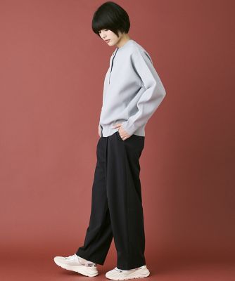 《ＩＮＥＤ　ＣＬＡＲＯ》カーブタックパンツ（７１４４１６１５２３）