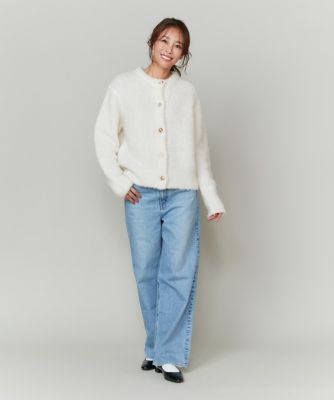 《ＳＵＰＥＲＩＯＲ　ＣＬＯＳＥＴ》別注ハイライズストレートデニム《ｕｐｐｅｒ　ｈｉｇｈｔｓ》（７１４４１６１６２６）
