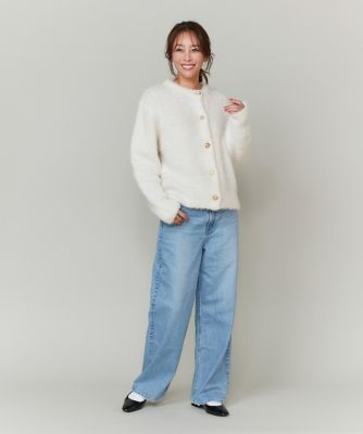 《ＳＵＰＥＲＩＯＲ　ＣＬＯＳＥＴ》別注ハイライズストレートデニム《ｕｐｐｅｒ　ｈｉｇｈｔｓ》（７１４４１６１６２６）