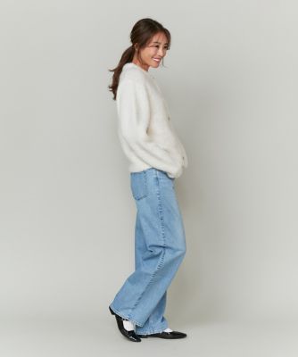 《ＳＵＰＥＲＩＯＲ　ＣＬＯＳＥＴ》別注ハイライズストレートデニム《ｕｐｐｅｒ　ｈｉｇｈｔｓ》（７１４４１６１６２６）